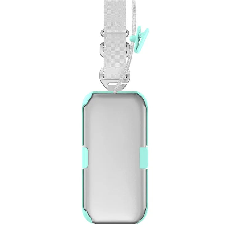 CP17 For Apple Vision Pro Battery Cover Power Bank Protective Case with Back Clip and Crossbody Strap