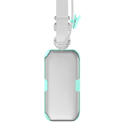 CP17 For Apple Vision Pro Battery Cover Power Bank Protective Case with Back Clip and Crossbody Strap