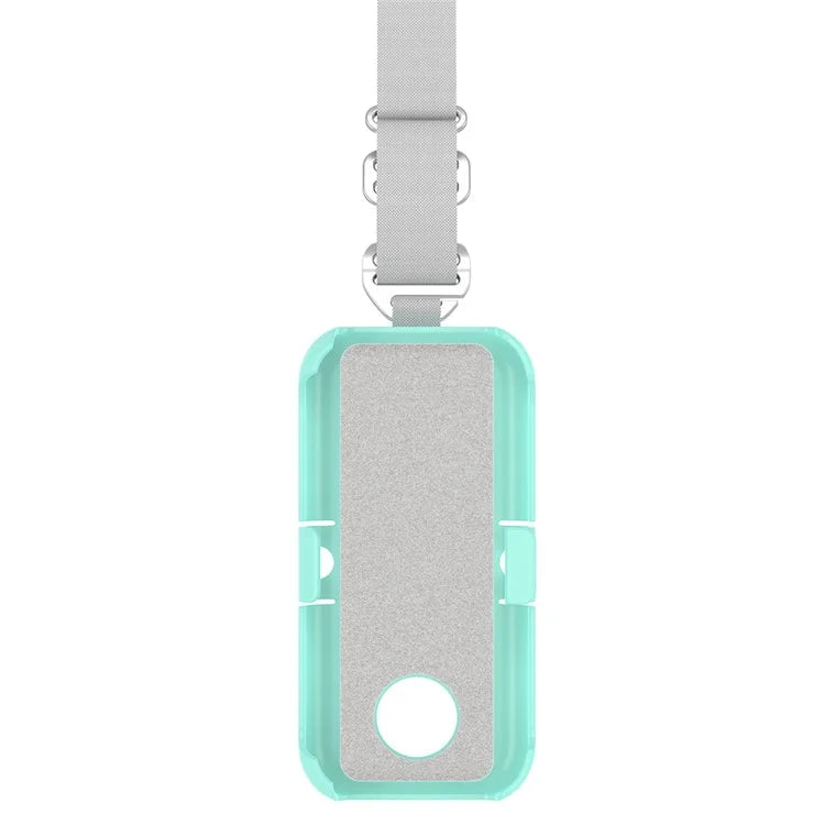 CP17 For Apple Vision Pro Battery Cover Power Bank Protective Case with Back Clip and Crossbody Strap