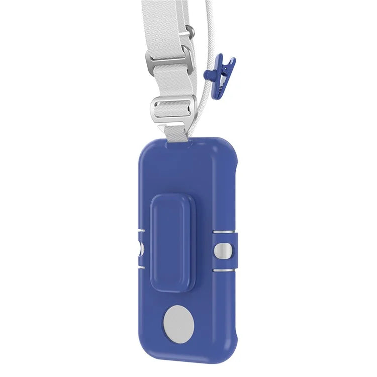 CP17 For Apple Vision Pro Battery Cover Power Bank Protective Case with Back Clip and Crossbody Strap