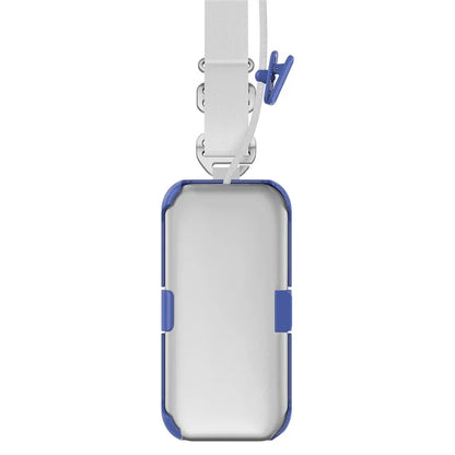 CP17 For Apple Vision Pro Battery Cover Power Bank Protective Case with Back Clip and Crossbody Strap