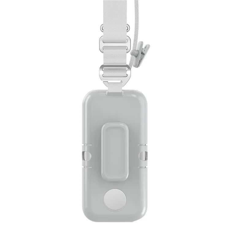 CP17 For Apple Vision Pro Battery Cover Power Bank Protective Case with Back Clip and Crossbody Strap