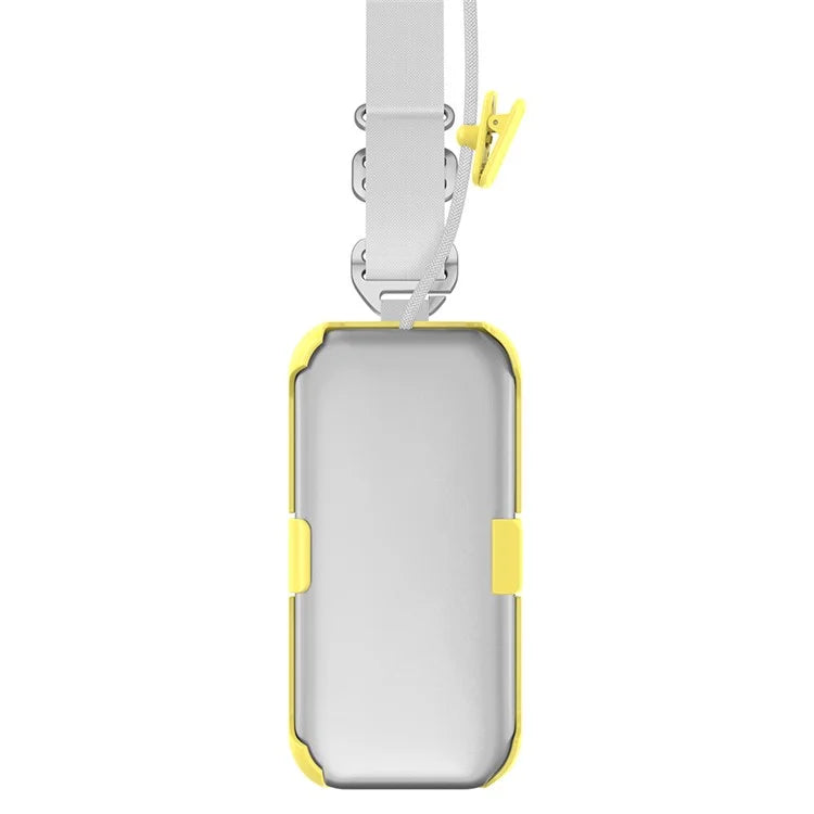 CP17 For Apple Vision Pro Battery Cover Power Bank Protective Case with Back Clip and Crossbody Strap