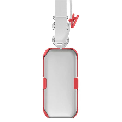 CP17 For Apple Vision Pro Battery Cover Power Bank Protective Case with Back Clip and Crossbody Strap