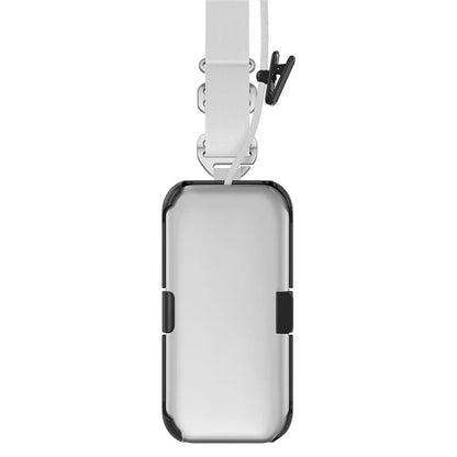 CP17 For Apple Vision Pro Battery Cover Power Bank Protective Case with Back Clip and Crossbody Strap