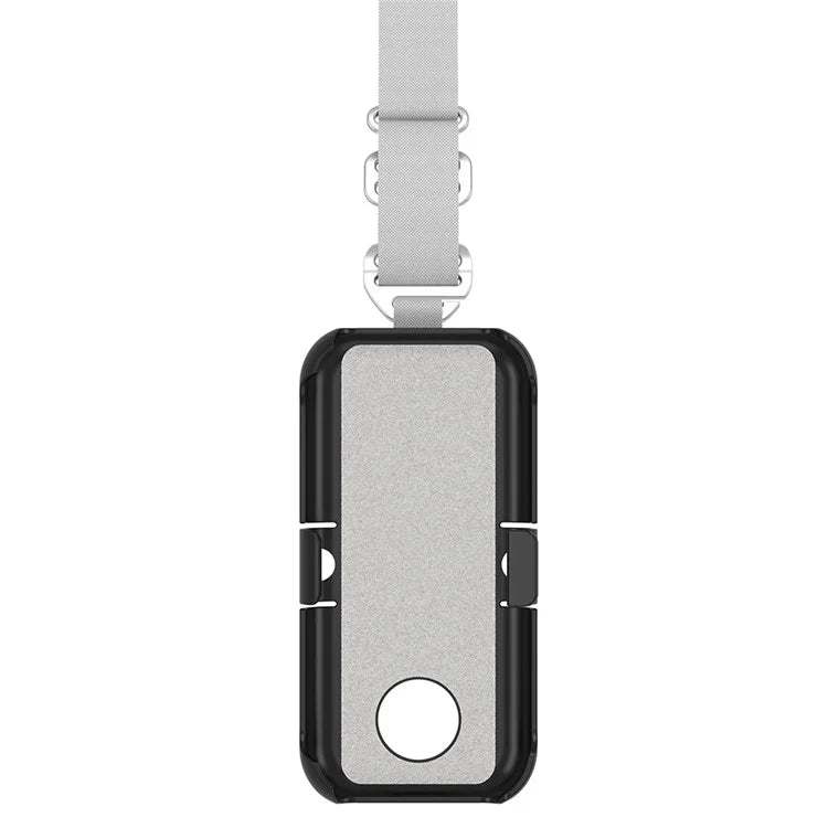 CP17 For Apple Vision Pro Battery Cover Power Bank Protective Case with Back Clip and Crossbody Strap