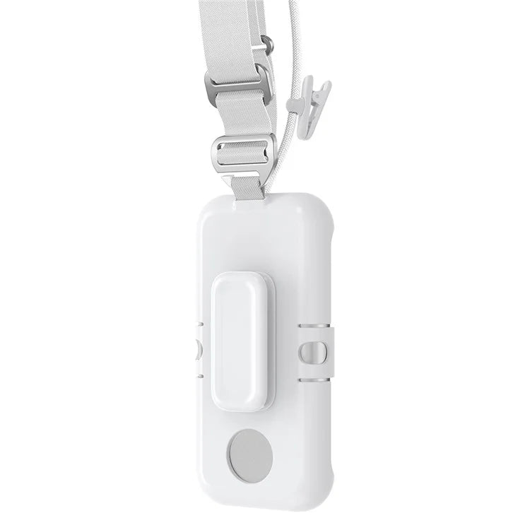 CP17 For Apple Vision Pro Battery Cover Power Bank Protective Case with Back Clip and Crossbody Strap