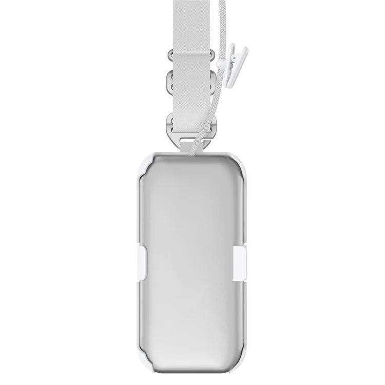CP17 For Apple Vision Pro Battery Cover Power Bank Protective Case with Back Clip and Crossbody Strap
