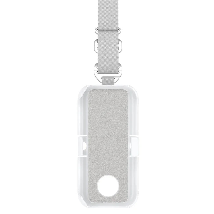 CP17 For Apple Vision Pro Battery Cover Power Bank Protective Case with Back Clip and Crossbody Strap