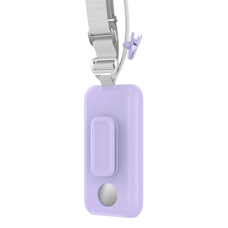 CP16 For Apple Vision Pro Battery Protective Cover Power Bank Case with Back Clip and Crossbody Strap