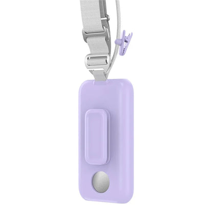 CP16 For Apple Vision Pro Battery Protective Cover Power Bank Case with Back Clip and Crossbody Strap