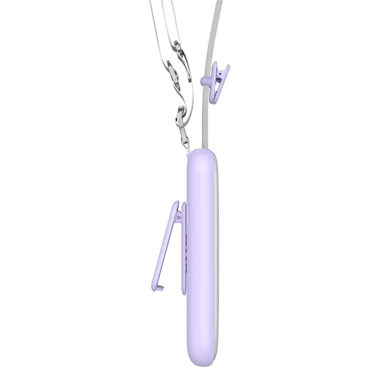 CP16 For Apple Vision Pro Battery Protective Cover Power Bank Case with Back Clip and Crossbody Strap