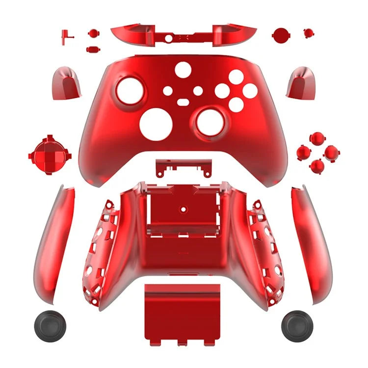 DATA FROG For Xbox Series X / S Game Controller ABS Shell Electroplated Replacement Gamepad Cover
