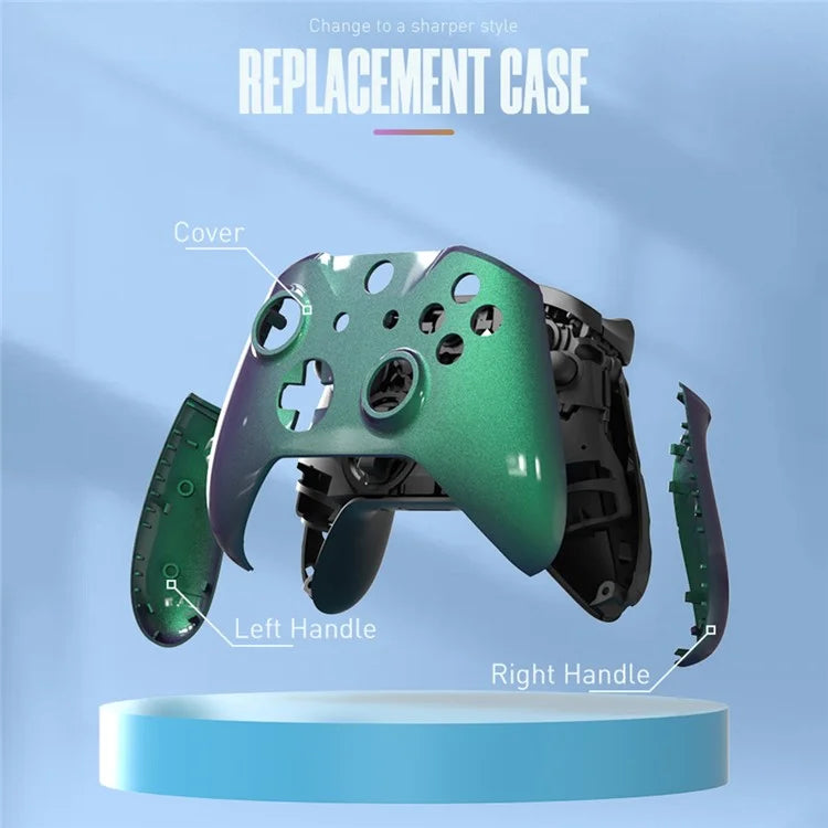 DATA FROG For Xbox One S / X Game Controller ABS Case DIY Modification Cover