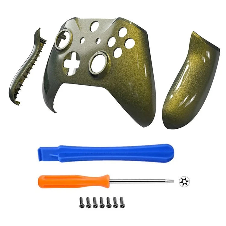 DATA FROG For Xbox One S / X Game Controller ABS Case DIY Modification Cover