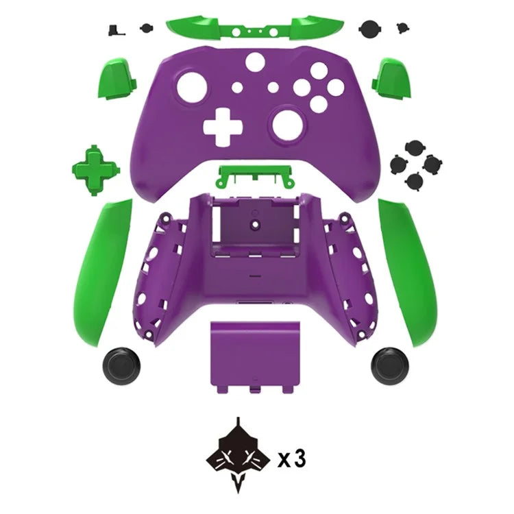 DATA FROG For Xbox One S Game Controller ABS Shell Stylish Replacement Gamepad Case