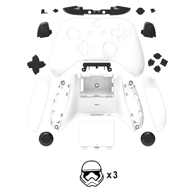 DATA FROG For Xbox One S Game Controller ABS Shell Stylish Replacement Gamepad Case
