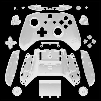 DATA FROG For Xbox Series Slim / Series S Plastic Protection Case Wireless Game Controller Cover (Solid Color)