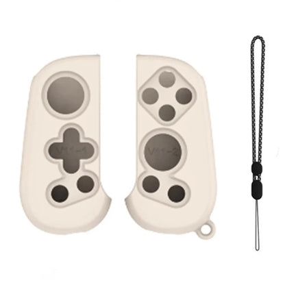 1 Pair Silicone Grip Case Cover for Backbone One Controller Protective Sleeve with Hand Strap