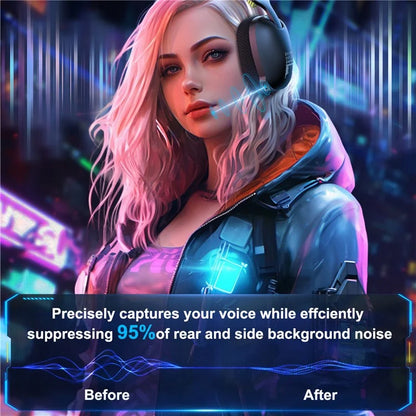ONIKUMA B2 2.4G Wireless / Bluetooth / Wired Over-Ear Headphone Stereo Bluetooth Gaming Music Headset