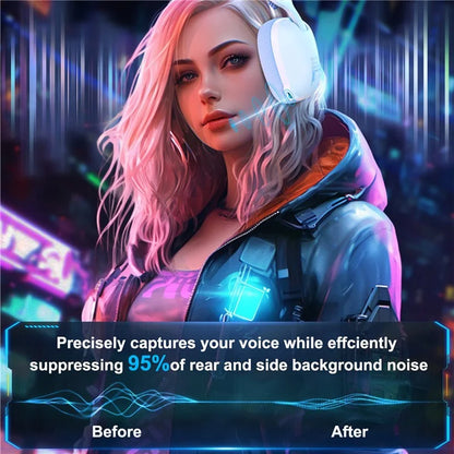 ONIKUMA B2 2.4G Wireless / Bluetooth / Wired Over-Ear Headphone Stereo Bluetooth Gaming Music Headset