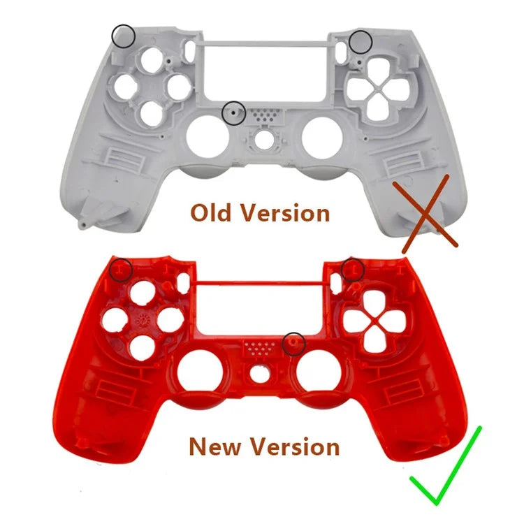 DATA FROG For Sony PS4 Slim PS4 JDM-040 Controller Grip Housing Shell Button Cover Cap