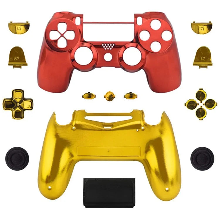DATA FROG For Sony PS4 Slim PS4 JDM-040 Controller Grip Housing Shell Button Cover Cap