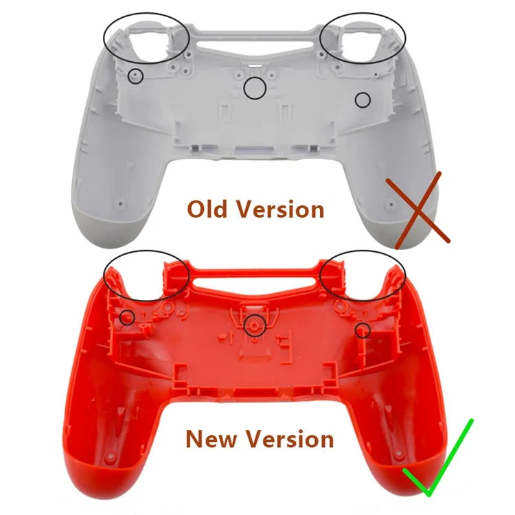 DATA FROG For Sony PS4 Slim PS4 JDM-040 Controller Grip Housing Shell Button Cover Cap