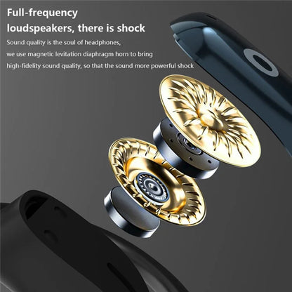 SHINECON QH-004 HiFi Sound Bluetooth 5.1 Earphones Noise Reduction OWS Open Ear Sports Headphones