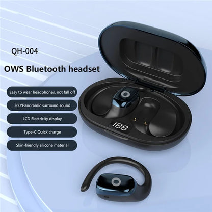 SHINECON QH-004 HiFi Sound Bluetooth 5.1 Earphones Noise Reduction OWS Open Ear Sports Headphones