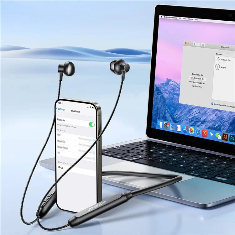 JOYROOM JR-D8 Neckband Wireless Earphone Low Latency Bluetooth 5.4 Headphone