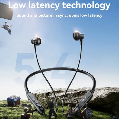 JOYROOM JR-D8 Neckband Wireless Earphone Low Latency Bluetooth 5.4 Headphone