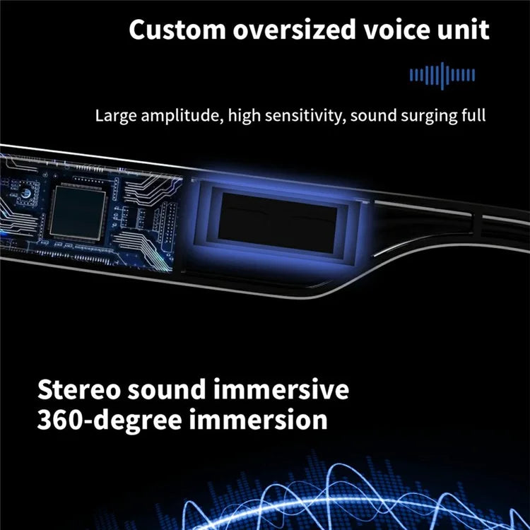 E13-C Bluetooth Smart Glasses Wireless Music Earphone Sunglasses (CE Certified)
