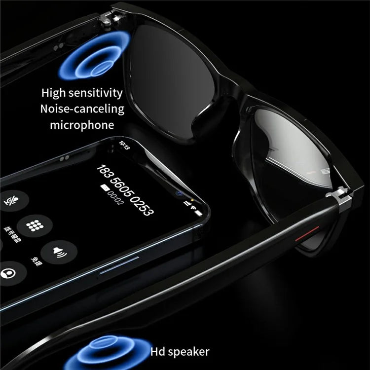 E13-C Bluetooth Smart Glasses Wireless Music Earphone Sunglasses (CE Certified)