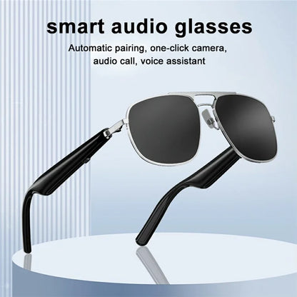 G01-01 Polarized Sunglasses Cycling Smart Glasses Bluetooth Wireless Earphone (CE Certified)