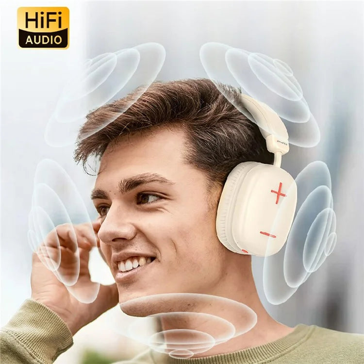 AWEI AT6 Wireless Bluetooth Gaming Headset 3.5mm AUX Wired Earphone Headphone