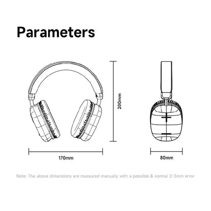 AWEI AT6 Wireless Bluetooth Gaming Headset 3.5mm AUX Wired Earphone Headphone