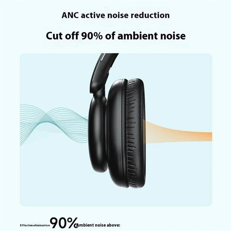 AWEI A996Pro Foldable Bluetooth Over-Ear Headphone ANC Noise Canceling Headset