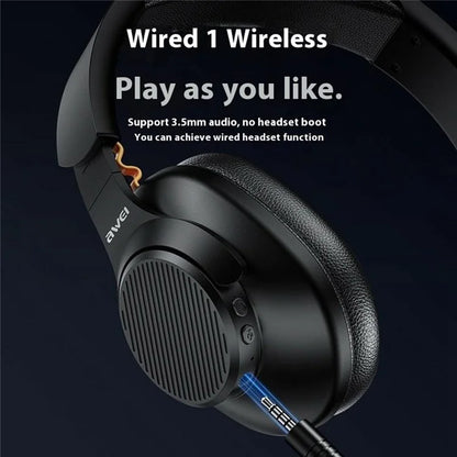 AWEI A997Pro ANC Noise Canceling Headset Foldable Bluetooth Over-Ear Headphone