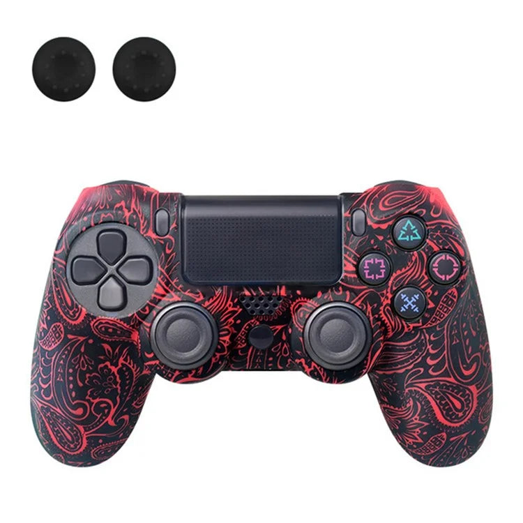 DATA FROG Silicone Cover for Sony PlayStation 4 Pro / PS4 Slim / Playstation 4 Game Controller Graffiti Protective Case