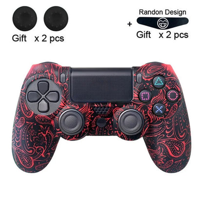 DATA FROG Silicone Cover for Sony PlayStation 4 Pro / PS4 Slim / Playstation 4 Game Controller Graffiti Protective Case