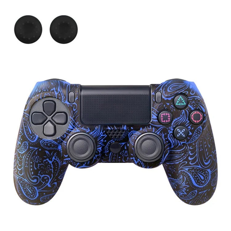 DATA FROG Silicone Cover for Sony PlayStation 4 Pro / PS4 Slim / Playstation 4 Game Controller Graffiti Protective Case