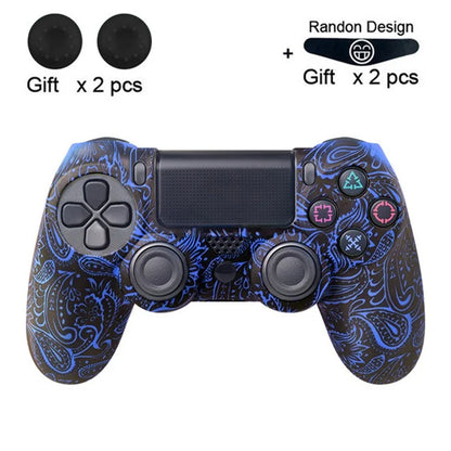 DATA FROG Silicone Cover for Sony PlayStation 4 Pro / PS4 Slim / Playstation 4 Game Controller Graffiti Protective Case