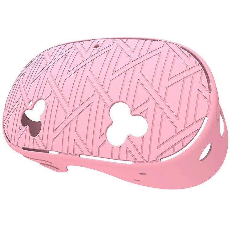 For Meta Quest 3S VR Silicone Case Stripes Style Heat Dissipation Protective Cover