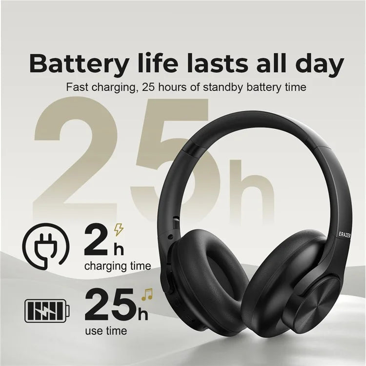 LENOVO Erazer G50 Wireless Bluetooth Stereo Headphone Over-Ear Foldable Music Headset