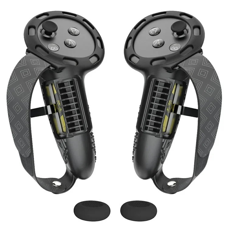 1 Pair For Meta Quest 3 / 3S Controller Grips Cover Silicone Extended Handle Accessories