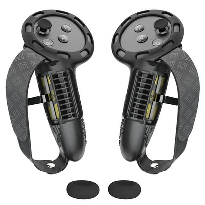 1 Pair For Meta Quest 3 / 3S Controller Grips Cover Silicone Extended Handle Accessories
