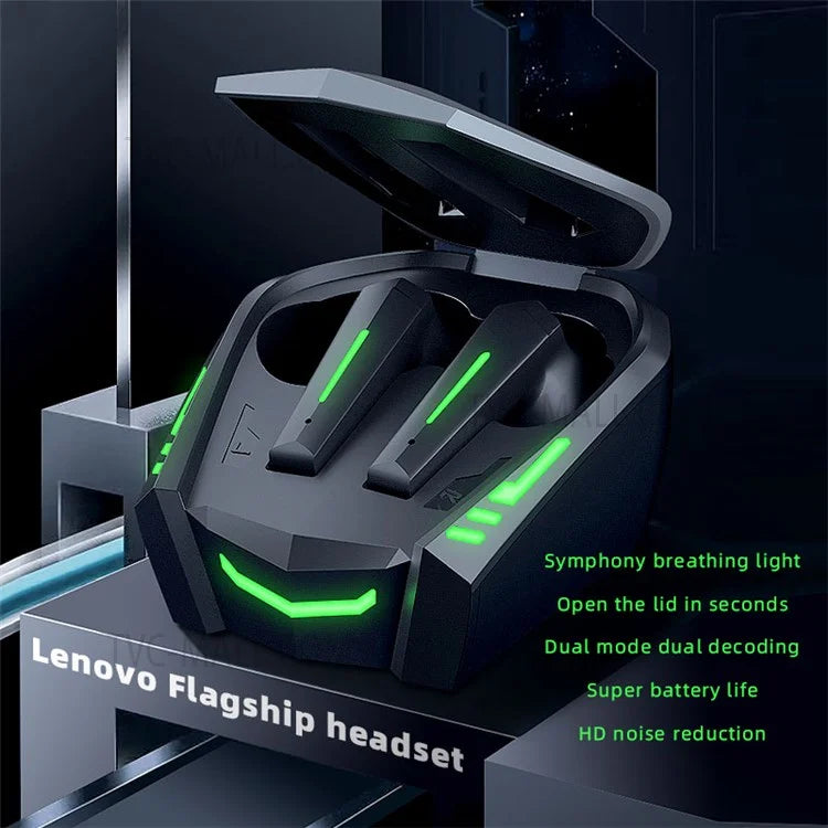 LENOVO XT80 Wireless Bluetooth Gaming Headset Lightweight TWS Earbuds Headphones