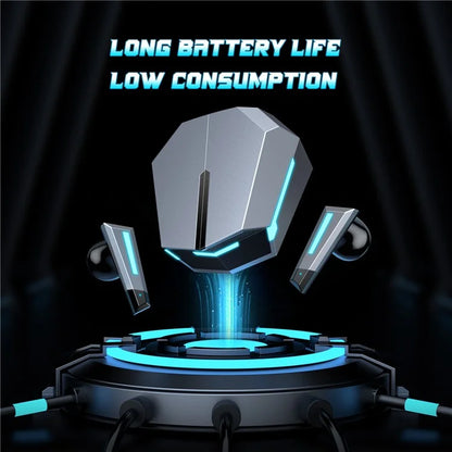 ONIKUMA T32 TWS Earphones Bluetooth 5.1 Gaming Earbuds High Sensitivity Wireless Headphones with Digital Display Charging Case