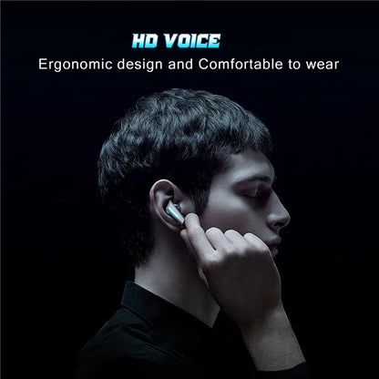 ONIKUMA T32 TWS Earphones Bluetooth 5.1 Gaming Earbuds High Sensitivity Wireless Headphones with Digital Display Charging Case
